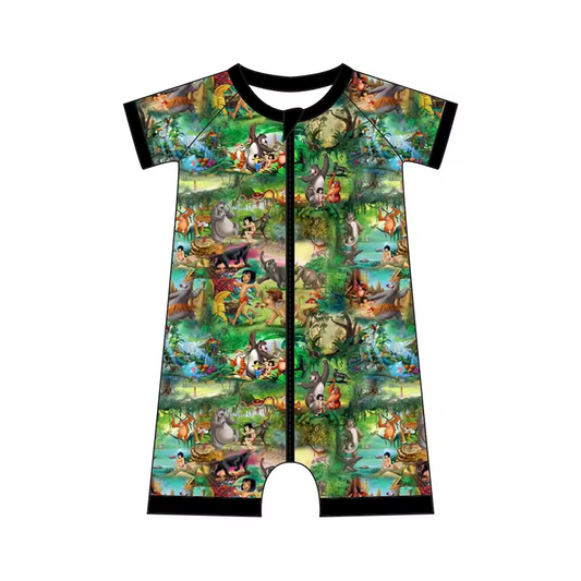 Jungle short onesie *Pre Order*